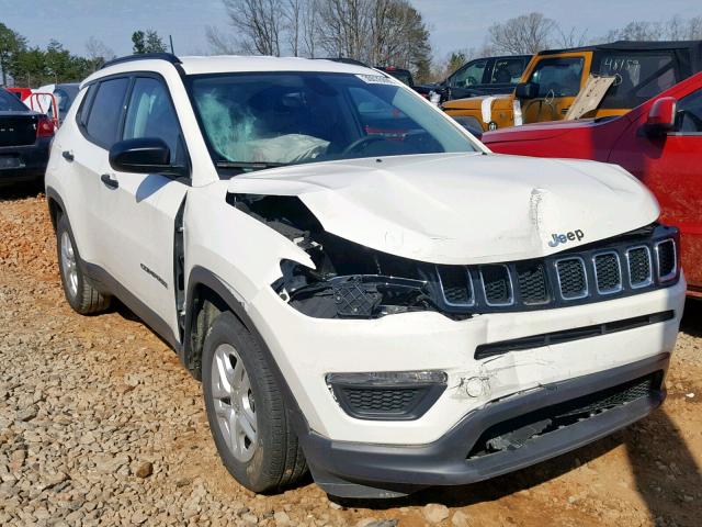 3C4NJCAB4JT411278 - 2018 JEEP COMPASS SP 白色 照片 1
