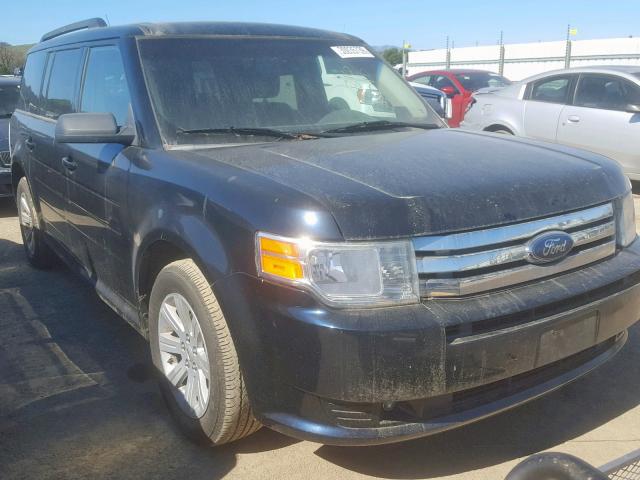 2FMDK51C99BA17937 - 2009 FORD FLEX SE BLACK photo 1