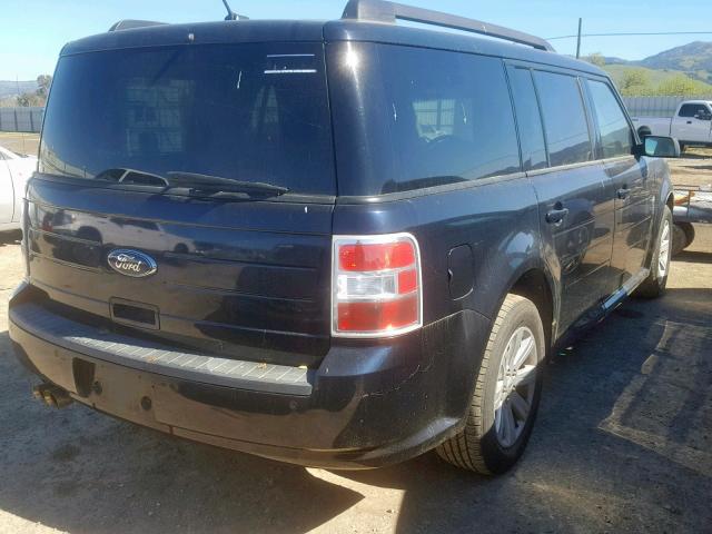 2FMDK51C99BA17937 - 2009 FORD FLEX SE BLACK photo 4