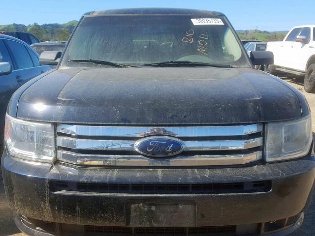 2FMDK51C99BA17937 - 2009 FORD FLEX SE BLACK photo 9