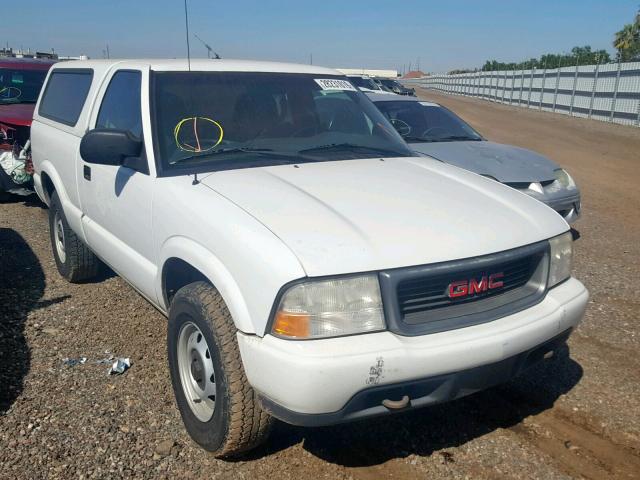 1GTDT14W6Y8313922 - 2000 GMC SONOMA WHITE photo 1