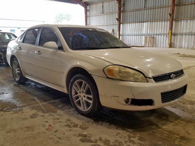 2G1WU57M691127253 - 2009 CHEVROLET IMPALA LTZ WHITE photo 1