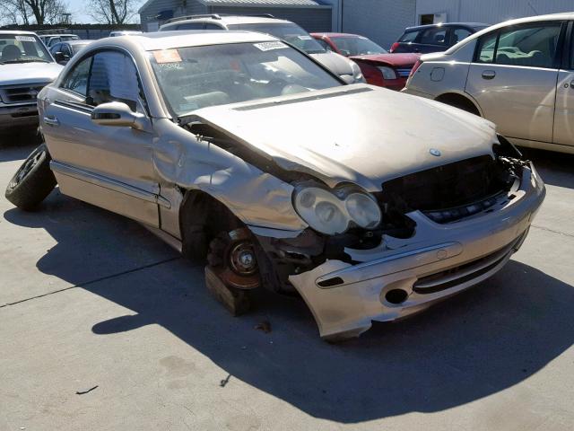 WDBTJ65J63F010515 - 2003 MERCEDES-BENZ CLK 320C GOLD photo 1