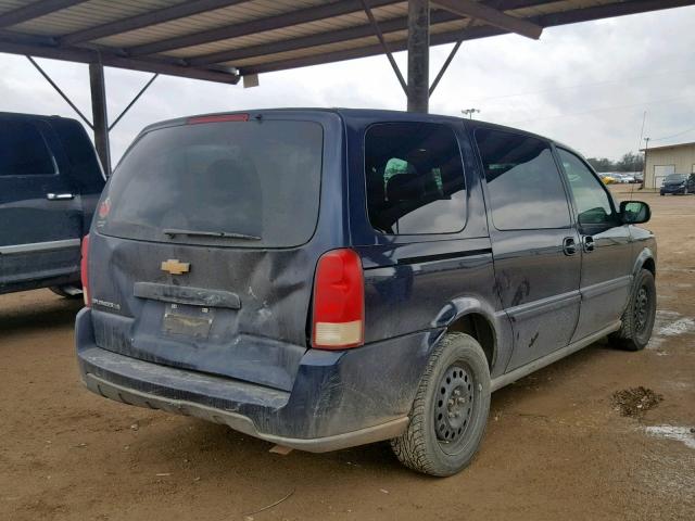1GNDV23L15D185705 - 2005 CHEVROLET UPLANDER L 蓝色 照片 4