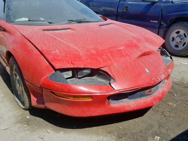 2G1FP22P3S2166390 - 1995 CHEVROLET CAMARO Z28 RED photo 9