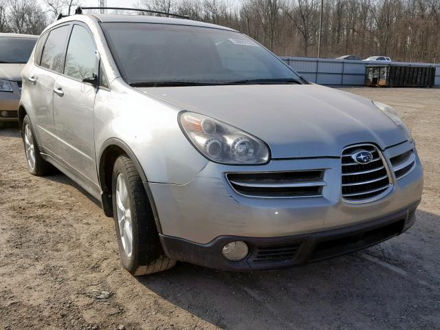 4S4WX82C464424287 - 2006 SUBARU B9 TRIBECA SILVER photo 1