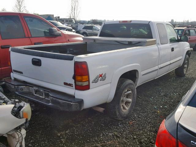 1GTEK19T02E201664 - 2002 GMC NEW SIERRA WHITE photo 4