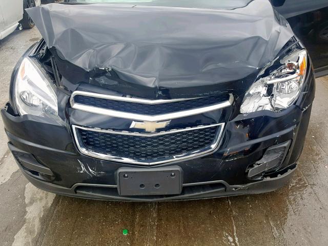 2GNFLFE33E6348999 - 2014 CHEVROLET EQUINOX LT BLACK photo 7