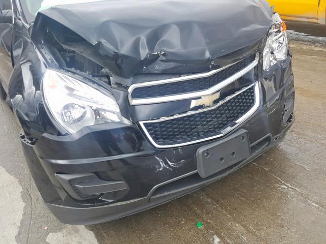 2GNFLFE33E6348999 - 2014 CHEVROLET EQUINOX LT BLACK photo 9