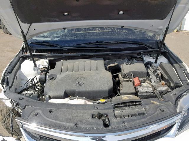 4T1BK1EB2FU157402 - 2015 TOYOTA AVALON XLE WHITE photo 7