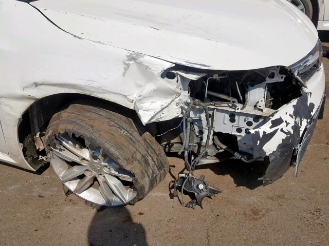 4T1BK1EB2FU157402 - 2015 TOYOTA AVALON XLE WHITE photo 9