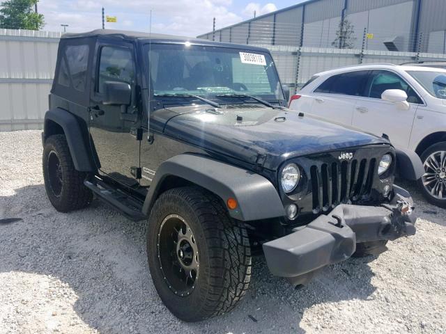 1C4AJWAG1FL710550 - 2015 JEEP WRANGLER S 黑色 照片 1