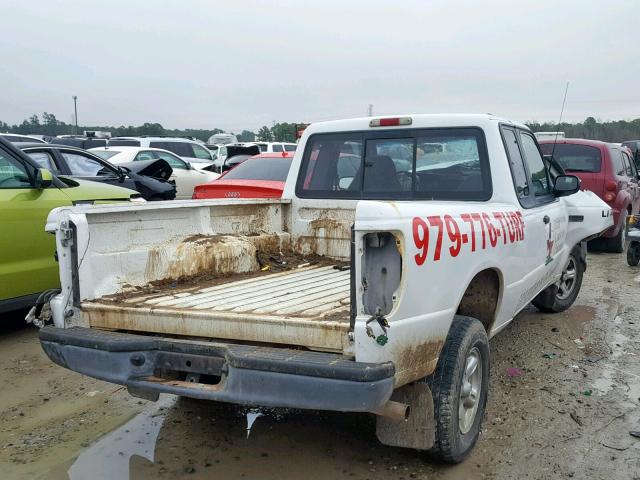 4F4CR16U9STM22148 - 1995 MAZDA B3000 CAB WHITE photo 4