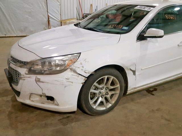 1G11C5SL5FF277175 - 2015 CHEVROLET MALIBU 1LT 白色 照片 9