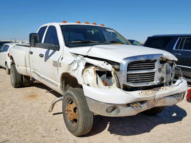 3D7MX48AX7G769554 - 2007 DODGE RAM 3500 S WHITE photo 1