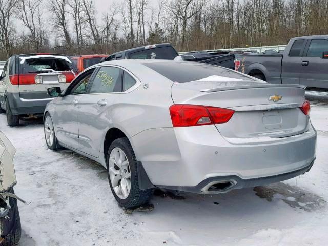 2G1155S30E9176594 - 2014 CHEVROLET IMPALA LTZ GRAY photo 3