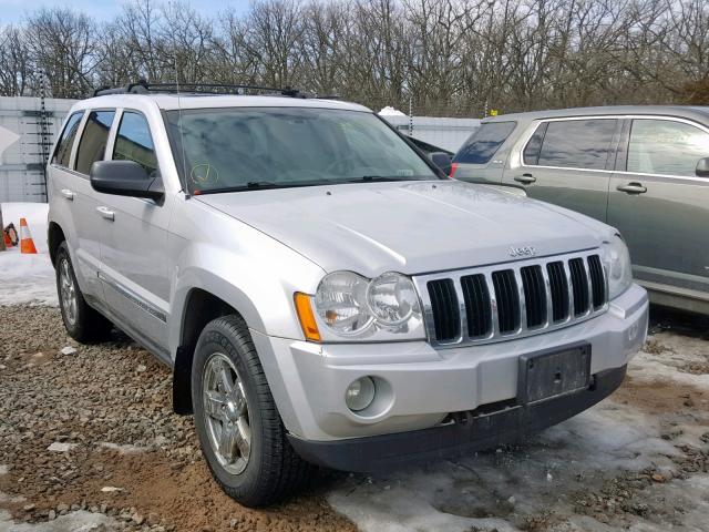 1J8HR58225C555686 - 2005 JEEP GRAND CHER SILVER photo 1