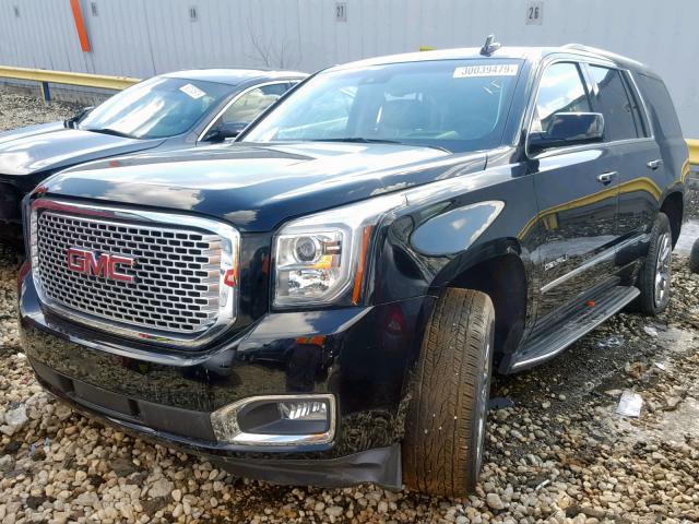 1GKS2CKJ6HR140298 - 2017 GMC YUKON DENA BLACK photo 2