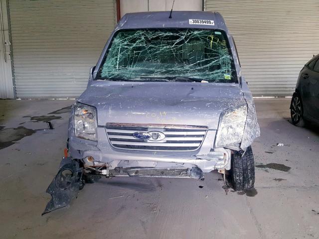 NM0KS9CN7CT091640 - 2012 FORD TRANSIT CO GRAY photo 9