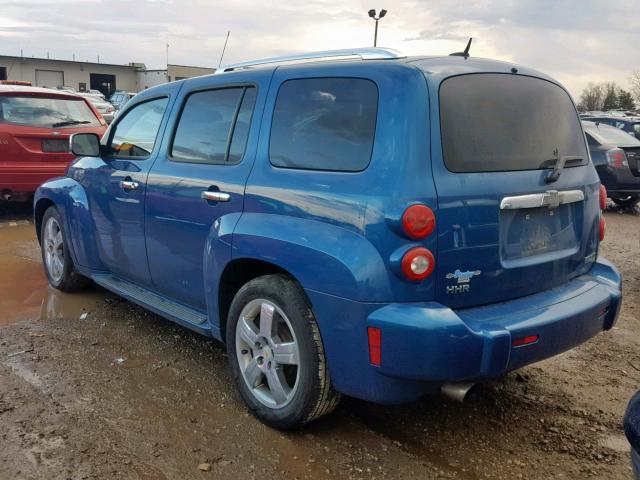 3GNBACDV2AS603675 - 2010 CHEVROLET HHR LT BLUE photo 3