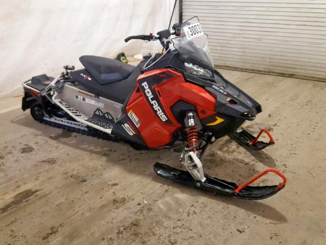 SN1DS8PS4FC535807 - 2015 POLARIS SNOWMOBILE RED photo 1