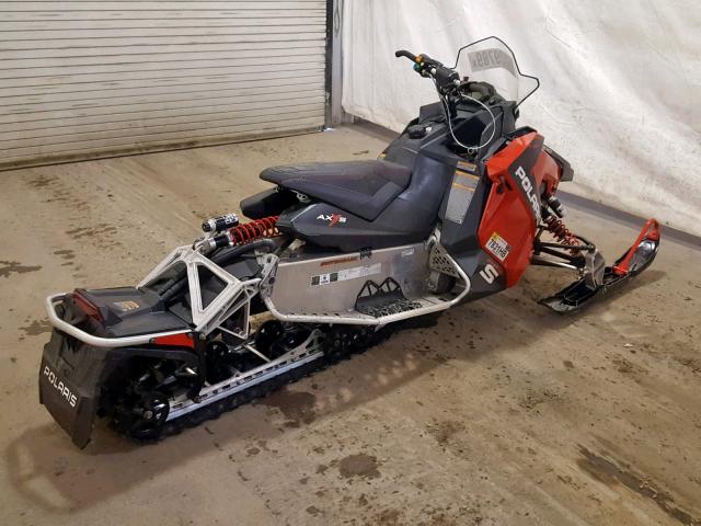 SN1DS8PS4FC535807 - 2015 POLARIS SNOWMOBILE RED photo 4