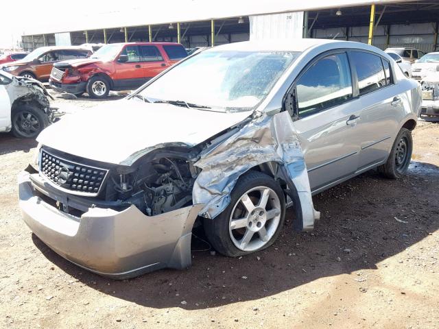 3N1AB61E08L696517 - 2008 NISSAN SENTRA 2.0 GRAY photo 2