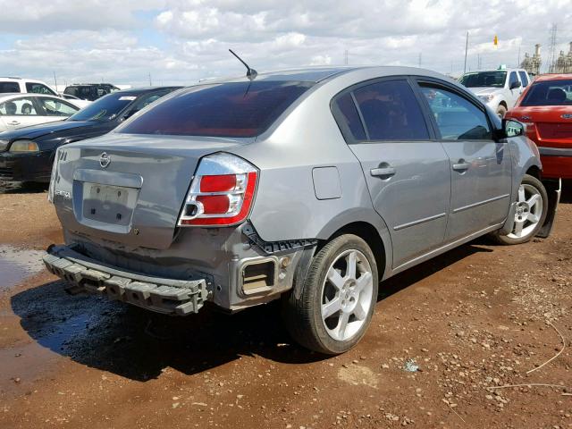 3N1AB61E08L696517 - 2008 NISSAN SENTRA 2.0 GRAY photo 4