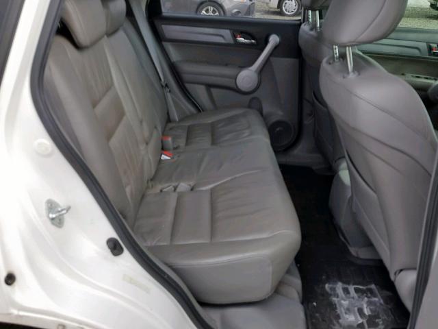 JHLRE48727C036866 - 2007 HONDA CR-V EXL WHITE photo 6