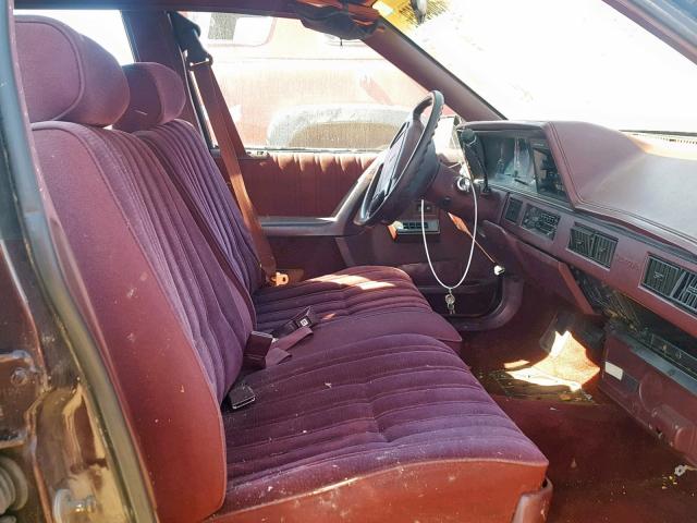 1G3AG55N0P6370731 - 1993 OLDSMOBILE CUTLASS CI 栗色 照片 5