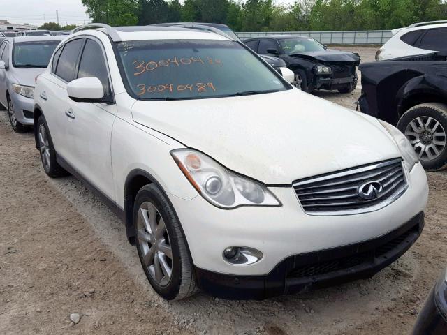 JN1BJ0HP5DM430521 - 2013 INFINITI EX37 BASE WHITE photo 1