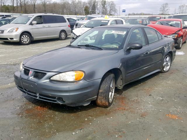 1G2NF52E24M508029 - 2004 PONTIAC GRAND AM S GRAY photo 2