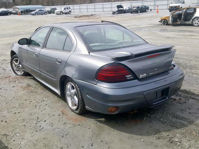 1G2NF52E24M508029 - 2004 PONTIAC GRAND AM S GRAY photo 3