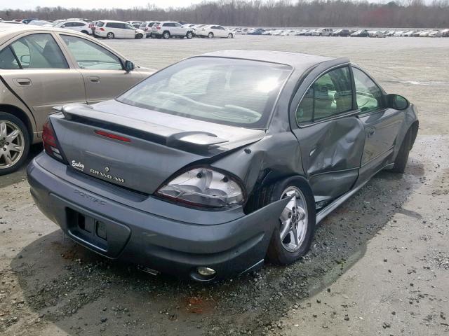 1G2NF52E24M508029 - 2004 PONTIAC GRAND AM S GRAY photo 4