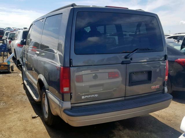 1GKDM19X44B500981 - 2004 GMC SAFARI XT GRAY photo 3