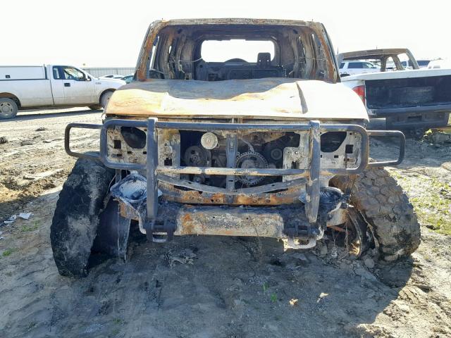 5GTDN13E078252965 - 2007 HUMMER H3 BURN photo 9