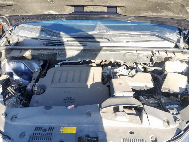 5TDJKRFH0GS233707 - 2016 TOYOTA HIGHLANDER ლურჯი ფოტო 7