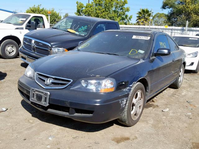 19UYA42423A016157 - 2003 ACURA 3.2CL BLACK photo 2