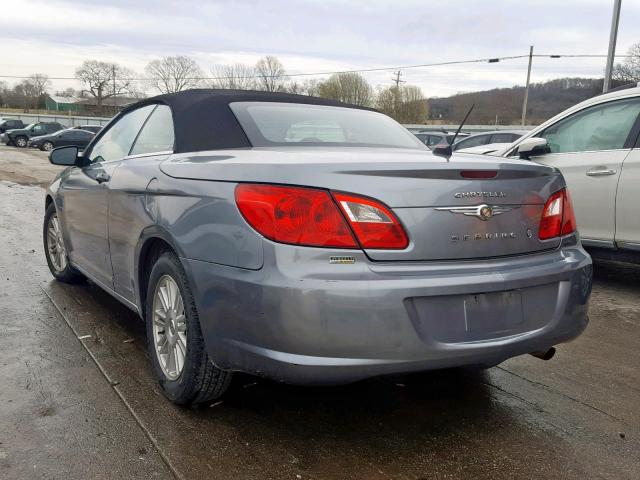 1C3LC55D99N515600 - 2009 CHRYSLER SEBRING TO GRAY photo 3