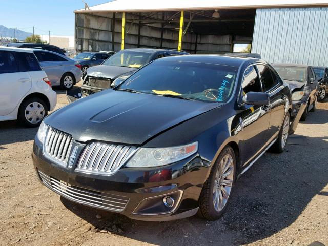 1LNHM93R69G631048 - 2009 LINCOLN MKS BLACK photo 2