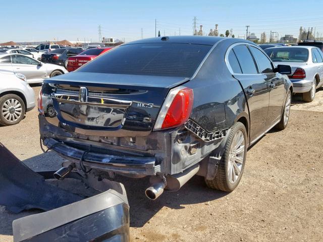 1LNHM93R69G631048 - 2009 LINCOLN MKS BLACK photo 4