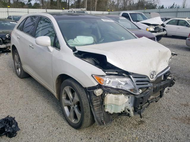 4T3ZK3BB1AU023155 - 2010 TOYOTA VENZA WHITE photo 1