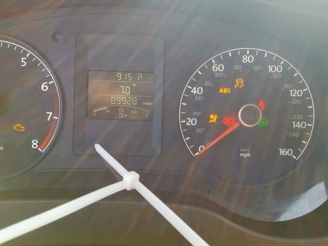 3VW2K7AJ4CM315143 - 2012 VOLKSWAGEN JETTA BASE SILVER photo 8