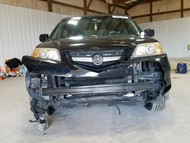 2HNYD18915H503906 - 2005 ACURA MDX TOURIN BLACK photo 9