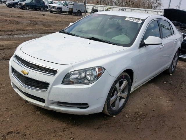 1G1ZC5EU3BF245374 - 2011 CHEVROLET MALIBU 1LT 白色 照片 2