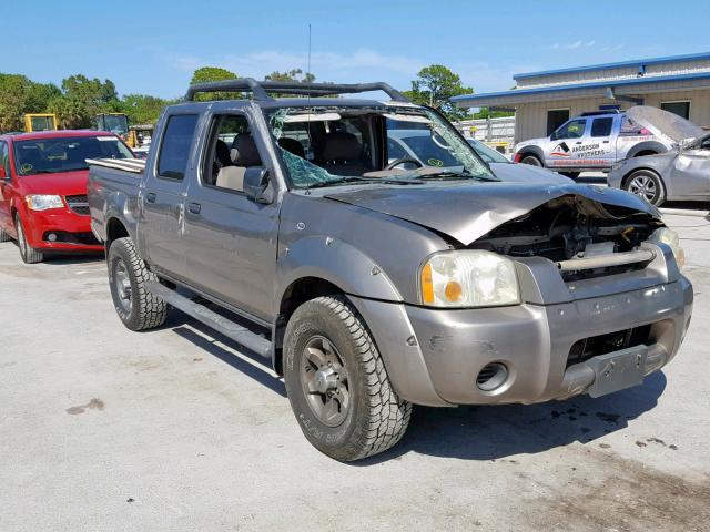 1N6ED27YX4C476386 - 2004 NISSAN FRONTIER C BEIGE photo 1