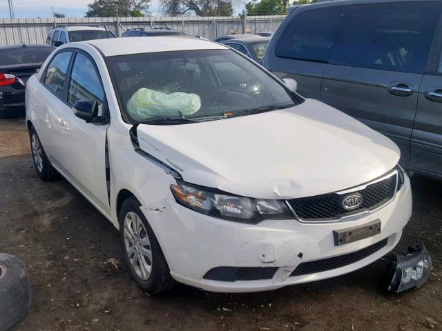 KNAFU4A28A5065444 - 2010 KIA FORTE EX WHITE photo 1