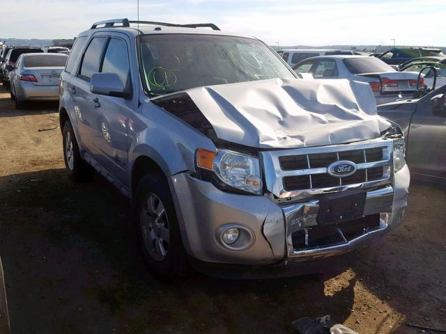 1FMCU59339KC35386 - 2009 FORD ESCAPE HYB SILVER photo 1