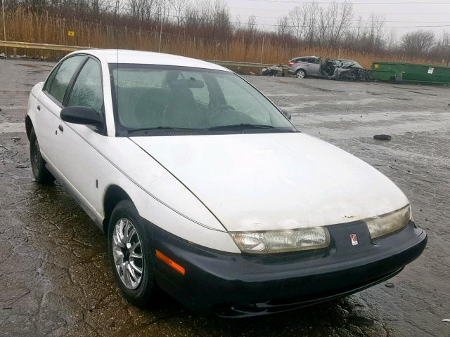 1G8ZH5285XZ327722 - 1999 SATURN SL1 WHITE photo 1