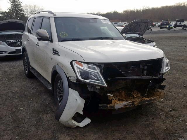 JN8AY2NC4J9555126 - 2018 NISSAN ARMADA SV WHITE photo 1